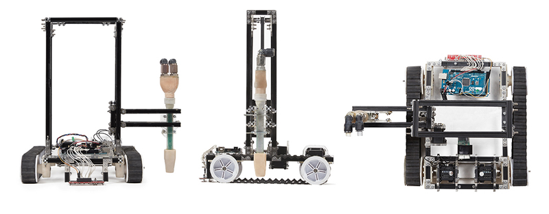 Illustration for article titled Un equipo de tres robots capaz de imprimir en 3D edificios enteros